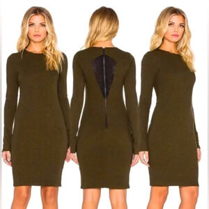 Alice + Olivia Ferris Long Sleeve Knit Sweaterdress